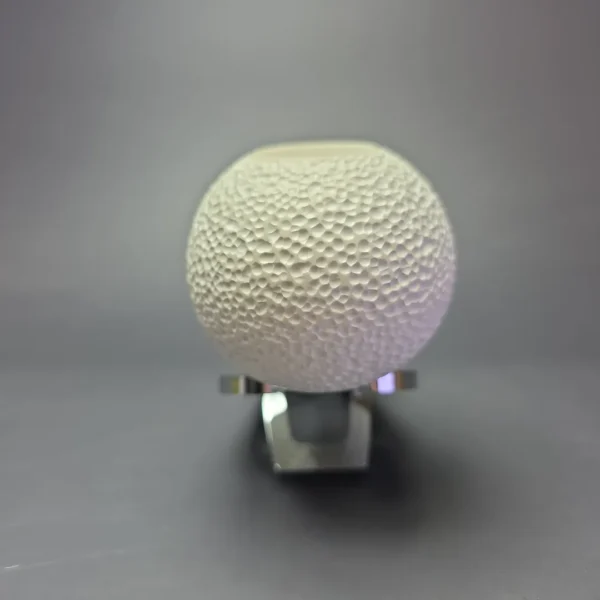 MBSD Meerschaum Deluxe XL Rusticated Apple Block Meerschaum Pipe, Briar-Mortise, New - Image 3