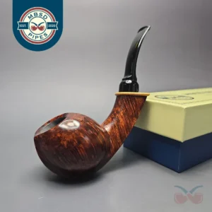 MBSD Briars Modern Masters 2 Smooth Blowfish w/ Boxwood Handmade Briar Pipe, New