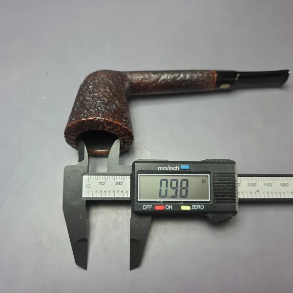 GBD Pre-1980s Prehistoric Conquest 9647 Sandblasted Lumberman Estate Briar Pipe, English Estates - Image 11