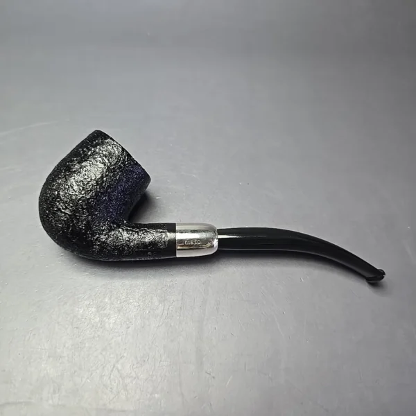 MBSD Briars Timeless Traditions 2 Sandblasted Bent Billiard with Silver (New) - Image 11