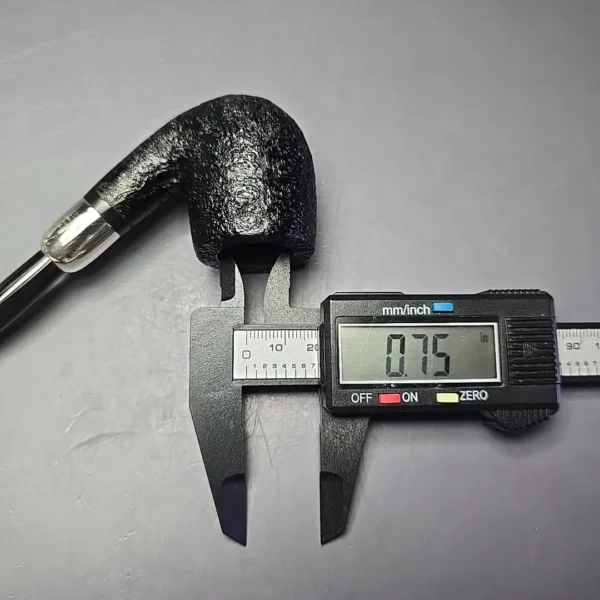MBSD Briars Timeless Traditions 2 Sandblasted Bent Billiard with Silver (New) - Image 12
