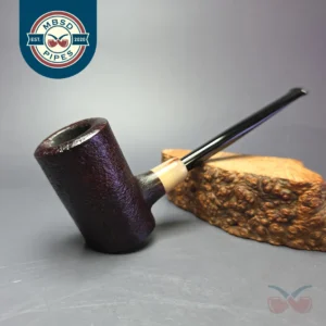 MBSD Briars "Re-Don" Sandblasted Poker w/ Horn, Briar Pipe, New