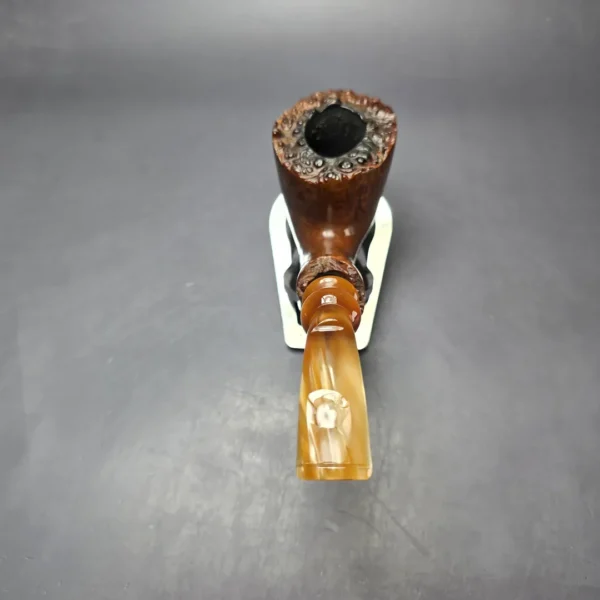 Edward's XL Smooth Freehand Estate Briar Pipe, American Estates - Image 5