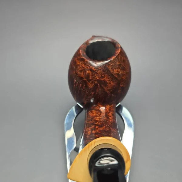 MBSD Briars Modern Masters 2 Smooth Blowfish w/ Boxwood Handmade Briar Pipe, New - Image 6