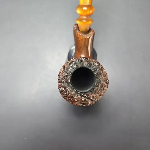 Edward's XL Smooth Freehand Estate Briar Pipe, American Estates - Image 6