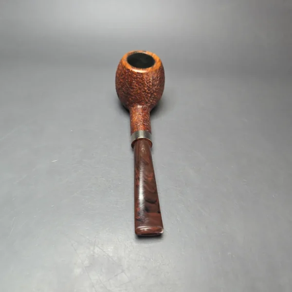 Savinelli Polo 207 Rusticated Apple Estate Briar Pipe, Italian Estates, 6mm - Image 6