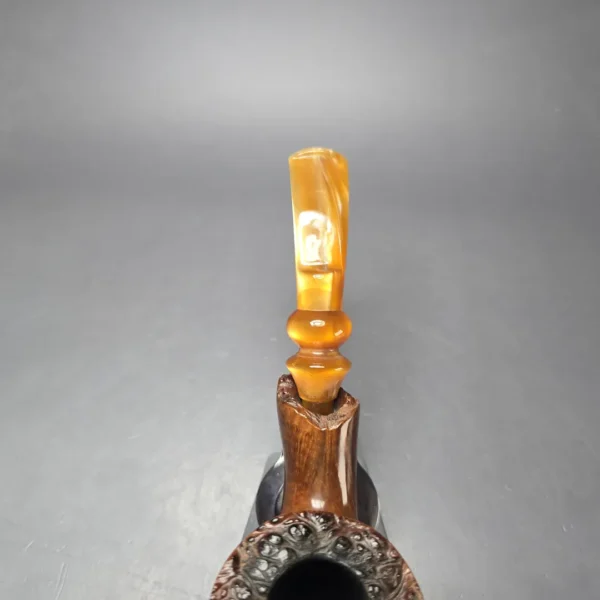 Edward's XL Smooth Freehand Estate Briar Pipe, American Estates - Image 7