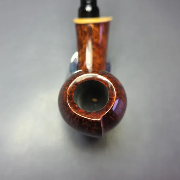 MBSD Briars Modern Masters 2 Smooth Blowfish w/ Boxwood Handmade Briar Pipe, New - Image 6