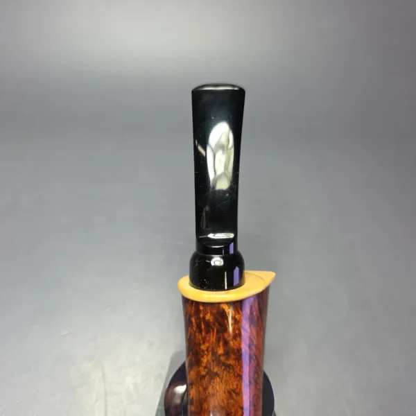 MBSD Briars Modern Masters 2 Smooth Blowfish w/ Boxwood Handmade Briar Pipe, New - Image 7