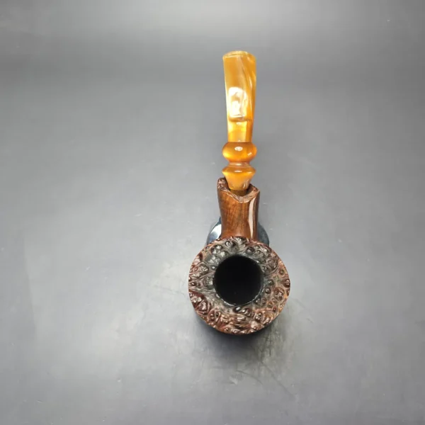 Edward's XL Smooth Freehand Estate Briar Pipe, American Estates - Image 8