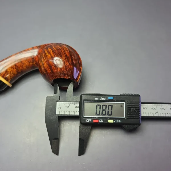 MBSD Briars Modern Masters 2 Smooth Blowfish w/ Boxwood Handmade Briar Pipe, New - Image 9