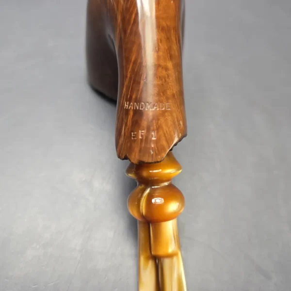 Edward's XL Smooth Freehand Estate Briar Pipe, American Estates - Image 10