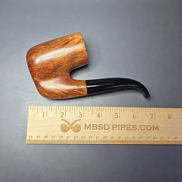 Mastro de Paja Unica XXL Smooth Oom Paul Estate Briar Pipe, Italian Estates - Image 12