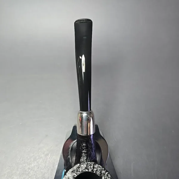 MBSD Briars Timeless Traditions 2 Sandblasted Bent Billiard with Silver (New) - Image 6