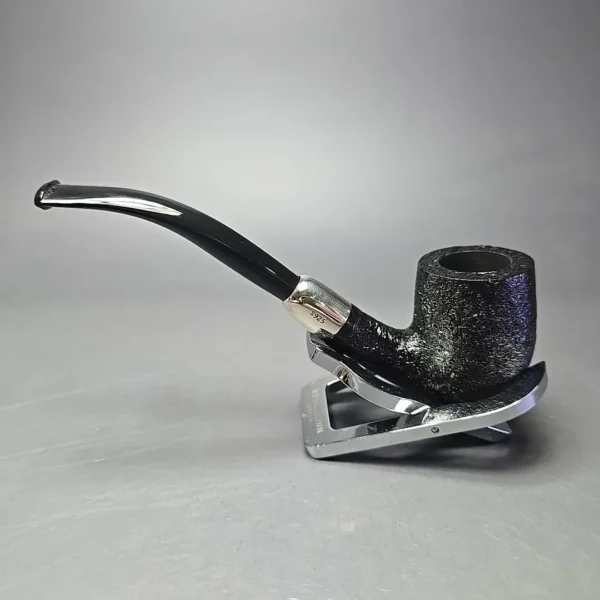 MBSD Briars Timeless Traditions 2 Sandblasted Bent Billiard with Silver (New) - Image 7