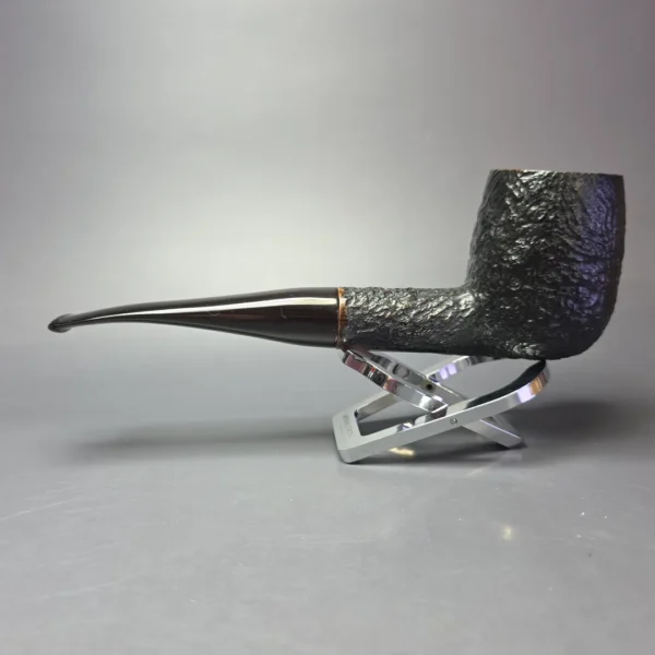 Charatan's Make Reuben Era (c. 1955-60) 42 Sandblasted Giant Billiard Estate Briar Pipe, English Estates - Image 4