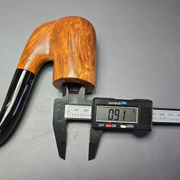 Mastro de Paja Unica XXL Smooth Oom Paul Estate Briar Pipe, Italian Estates - Image 13