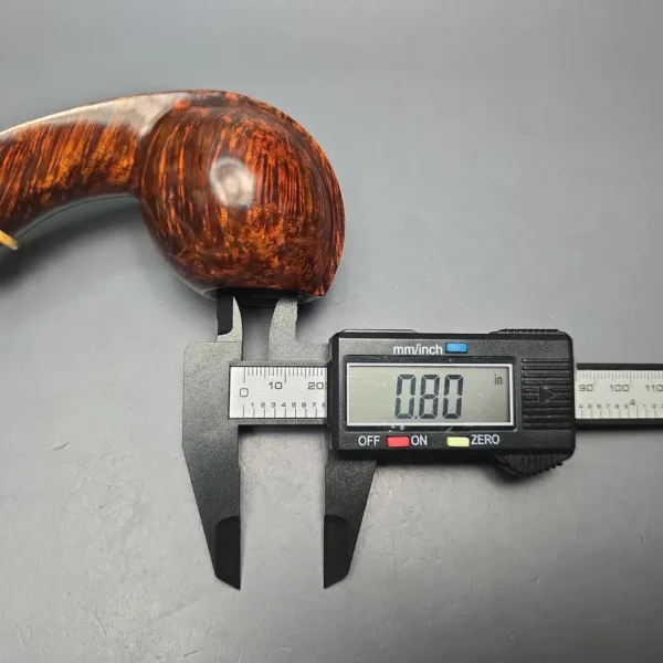 MBSD Briars Modern Masters 2 Smooth Blowfish w/ Boxwood Handmade Briar Pipe, New - Image 13