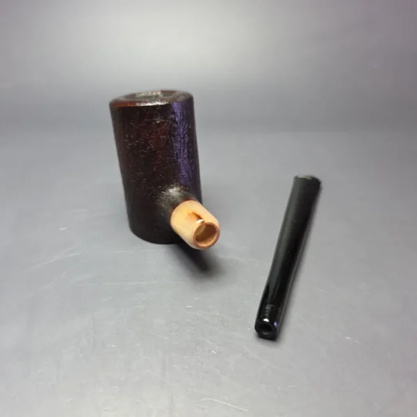 MBSD Briars "Re-Don" Sandblasted Poker w/ Horn, Briar Pipe, New - Image 10