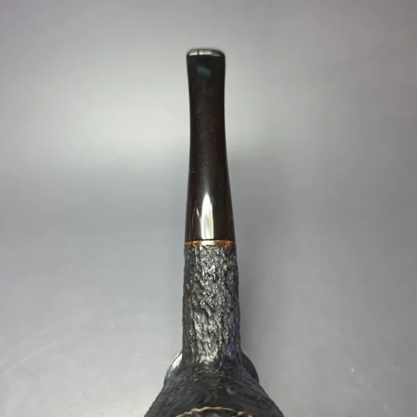 Charatan's Make Reuben Era (c. 1955-60) 42 Sandblasted Giant Billiard Estate Briar Pipe, English Estates - Image 6