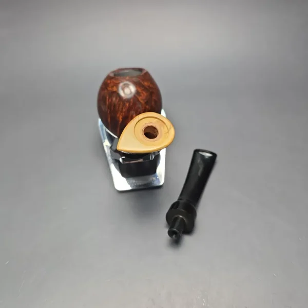MBSD Briars Modern Masters 2 Smooth Blowfish w/ Boxwood Handmade Briar Pipe, New - Image 14