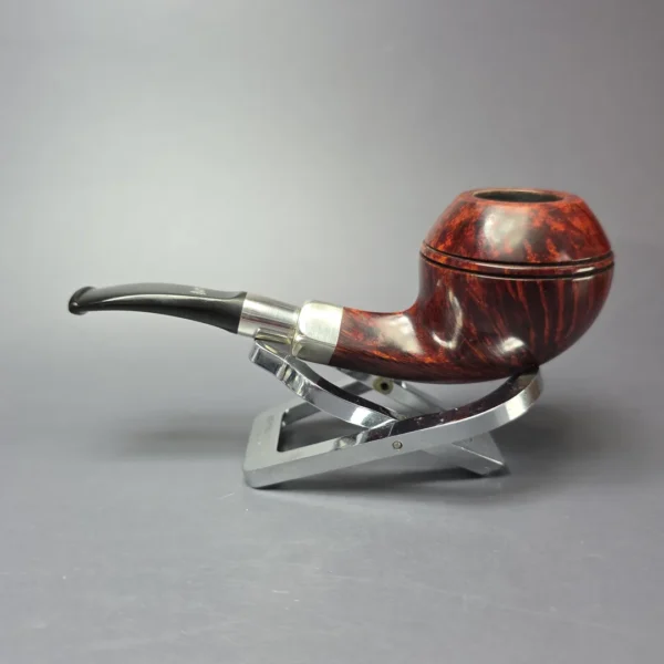 Stanwell Silver Mount 191 Smooth Bulldog Estate Briar Pipe, Danish Estates - Image 4