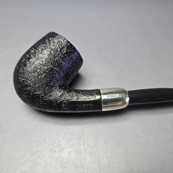 MBSD Briars Timeless Traditions 2 Sandblasted Bent Billiard with Silver (New) - Image 12