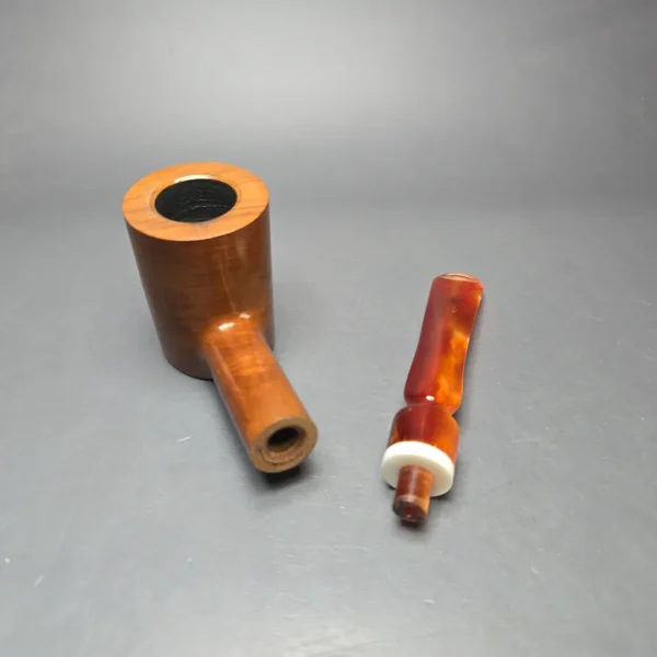 Edward's XL Smooth Poker Estate Briar Pipe, American Estates - Image 10