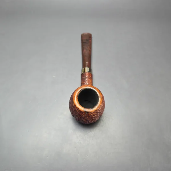 Savinelli Polo 207 Rusticated Apple Estate Briar Pipe, Italian Estates, 6mm - Image 7