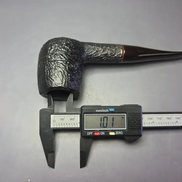 Charatan's Make Reuben Era (c. 1955-60) 42 Sandblasted Giant Billiard Estate Briar Pipe, English Estates - Image 9