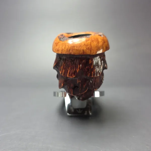 Nording Spruce Cone Partially Rusticated Freehand Estate Briar Pipe, Unsmoked - Image 3