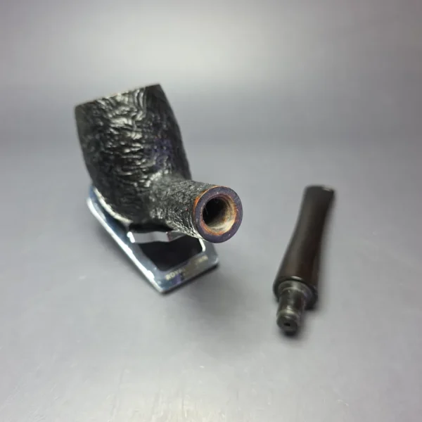 Charatan's Make Reuben Era (c. 1955-60) 42 Sandblasted Giant Billiard Estate Briar Pipe, English Estates - Image 10