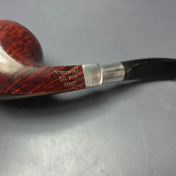 Stanwell Silver Mount 191 Smooth Bulldog Estate Briar Pipe, Danish Estates - Image 9