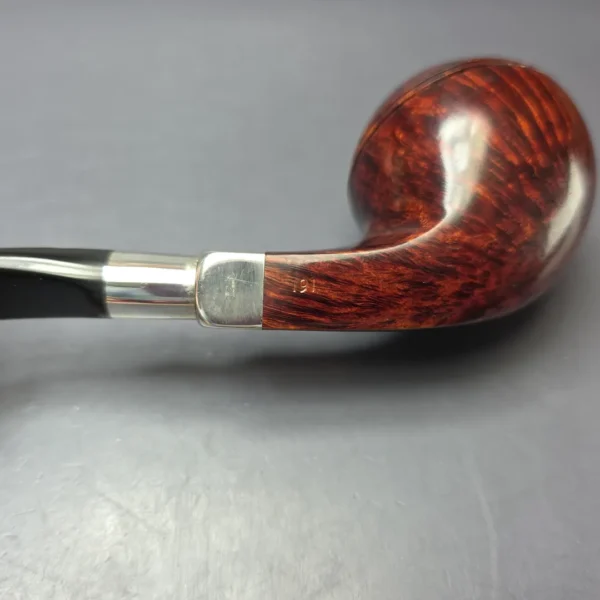 Stanwell Silver Mount 191 Smooth Bulldog Estate Briar Pipe, Danish Estates - Image 10