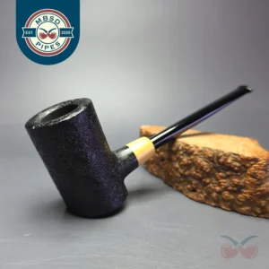 MBSD Briars "Re-Don" Sandblasted Poker w/ Boxwood, Briar Pipe, New