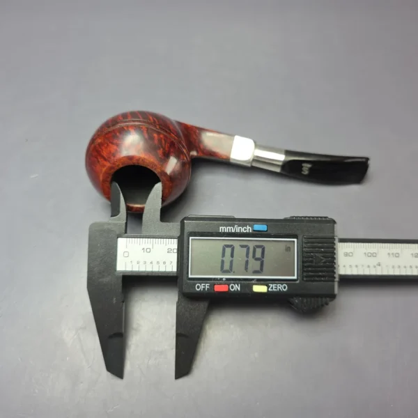 Stanwell Silver Mount 191 Smooth Bulldog Estate Briar Pipe, Danish Estates - Image 12