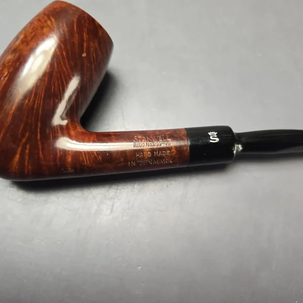 Stanwell (c.1950s-60s) Hand Made 85 Smooth Stack Egg Estate Briar Pipe, Unsmoked - Image 9