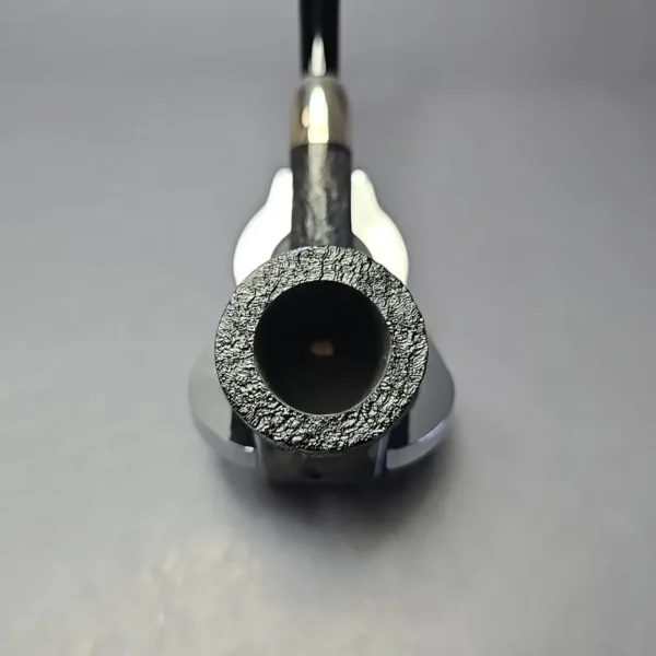 MBSD Briars Timeless Traditions 1 Sandblasted Billiard w/ Silver Handmade Briar Pipe, New - Image 6