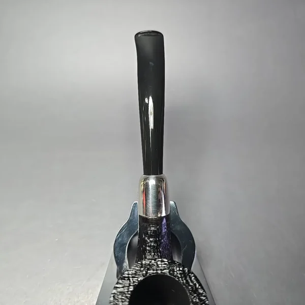 MBSD Briars Timeless Traditions 2 Sandblasted Bent Billiard with Silver (New) - Image 7