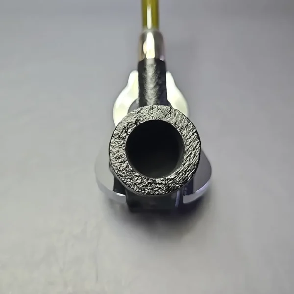 MBSD Briars Timeless Traditions 1 Sandblasted Billiard w/ Silver Handmade Briar Pipe, New - Image 6