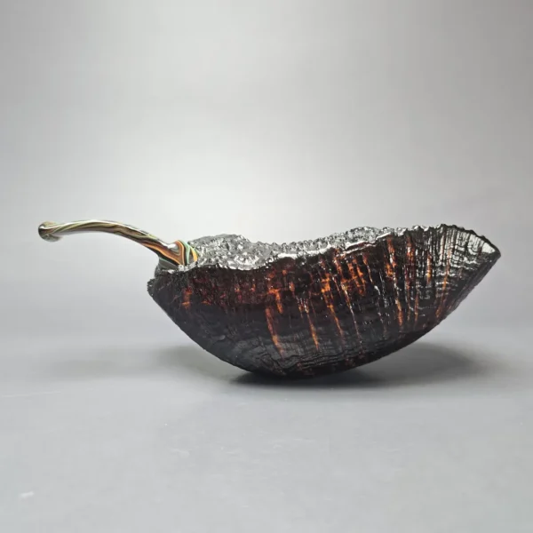 Peder Jeppesen Ida Grade 3 XL Sandblasted Freehand Estate Briar Pipe, Danish Estates - Image 9