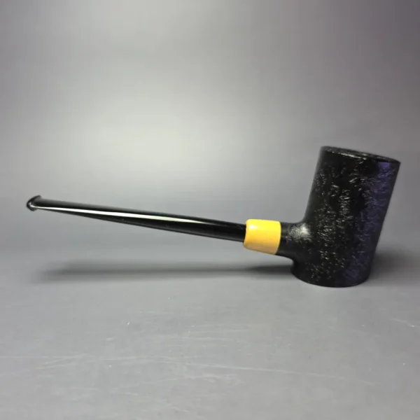 MBSD Briars "Re-Don" Sandblasted Poker w/ Boxwood, Briar Pipe, New - Image 5
