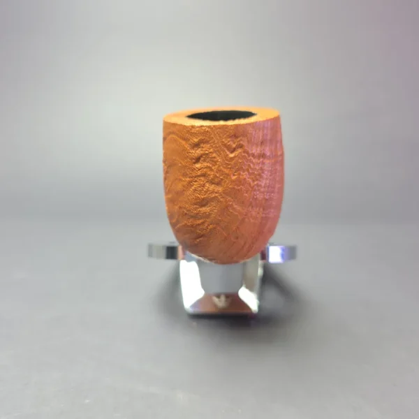 MBSD Briars Timeless Traditions 1 Sandblasted Billiard w/ Silver & Extra Stem Handmade Briar Pipe, New - Image 4