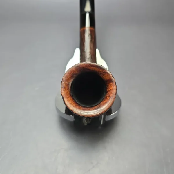 GBD Pre-1980s Prehistoric 9436 Sandblasted Billiard Estate Briar Pipe, English Estates - Image 6