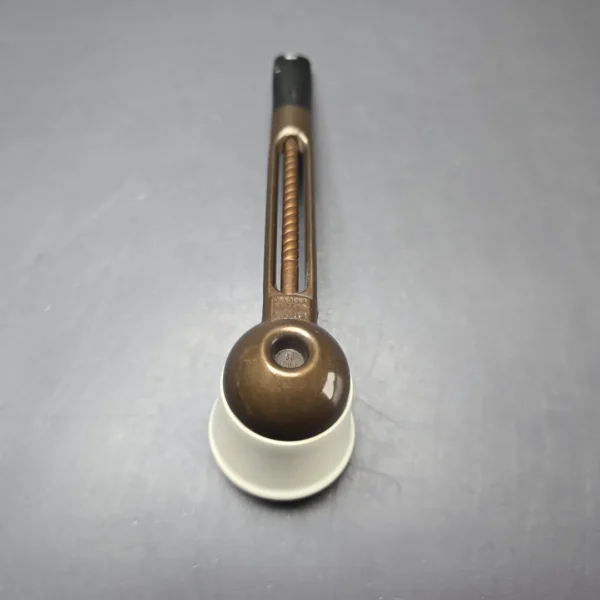 Falcon Extra Dental w/ MBSD Meerschaum Calabash Block Meerschaum Bowl Pipe, New - Image 7