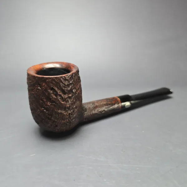 GBD Pre-1980s Prehistoric 9436 Sandblasted Billiard Estate Briar Pipe, English Estates - Image 8