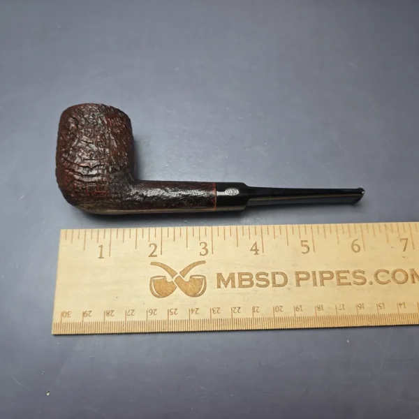 GBD Pre-1980s Prehistoric 9436 Sandblasted Billiard Estate Briar Pipe, English Estates - Image 9