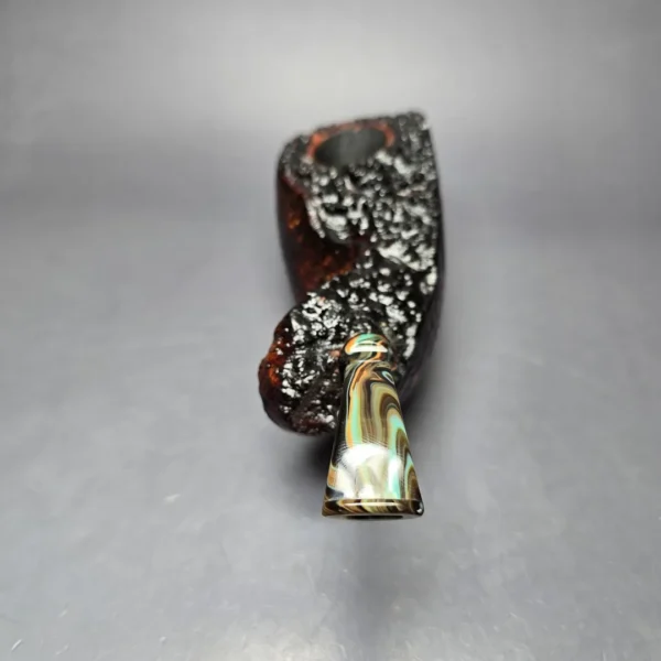 Peder Jeppesen Ida Grade 3 XL Sandblasted Freehand Estate Briar Pipe, Danish Estates - Image 8