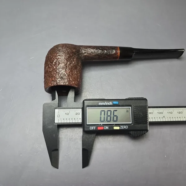 GBD Pre-1980s Prehistoric 9436 Sandblasted Billiard Estate Briar Pipe, English Estates - Image 10