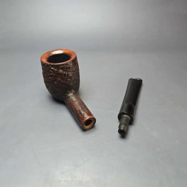 GBD Pre-1980s Prehistoric 9436 Sandblasted Billiard Estate Briar Pipe, English Estates - Image 11